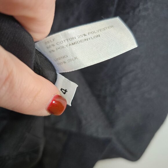 Carolina Herrera Black Jacquard Short LBD, Day to Nights, Sz 4, RARE! - Picture 10 of 10